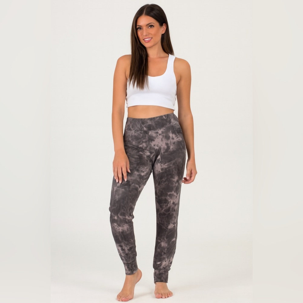 lululemon athletica Gray Tie-Dye Marble Joggers Size 4 MSRP $118